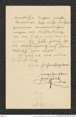 Nachlass Franz Steindachner, Brief von Fenenschütz an Franz Steindachner (18.02.1893), Inv.Nr. 128.01, Seite 2